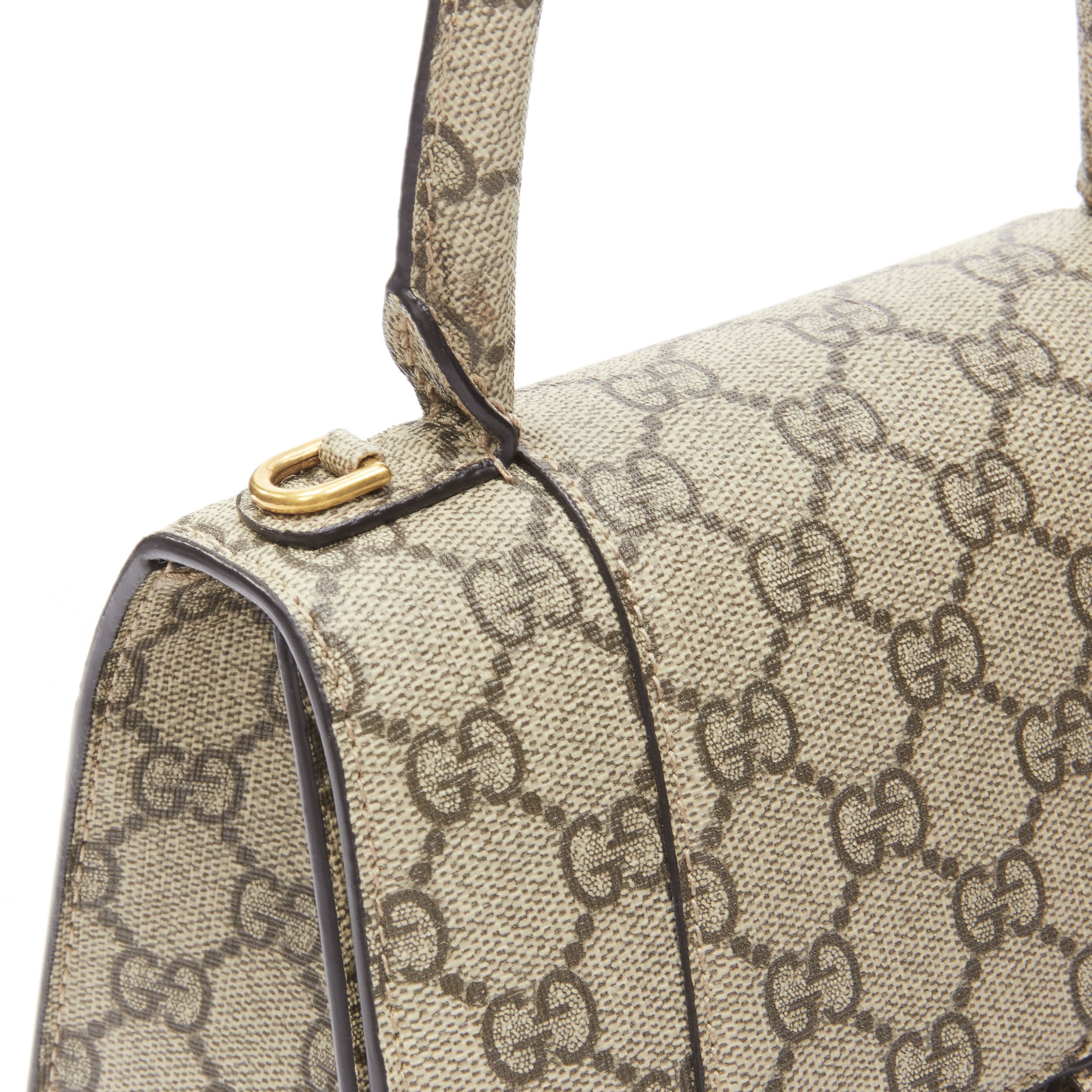 Gucci new GUCCI BALENCIAGA Hourglass Hacker Project Runway GG monogram canvas B buckle crossbody bag Size ONE SIZE - 7 Thumbnail