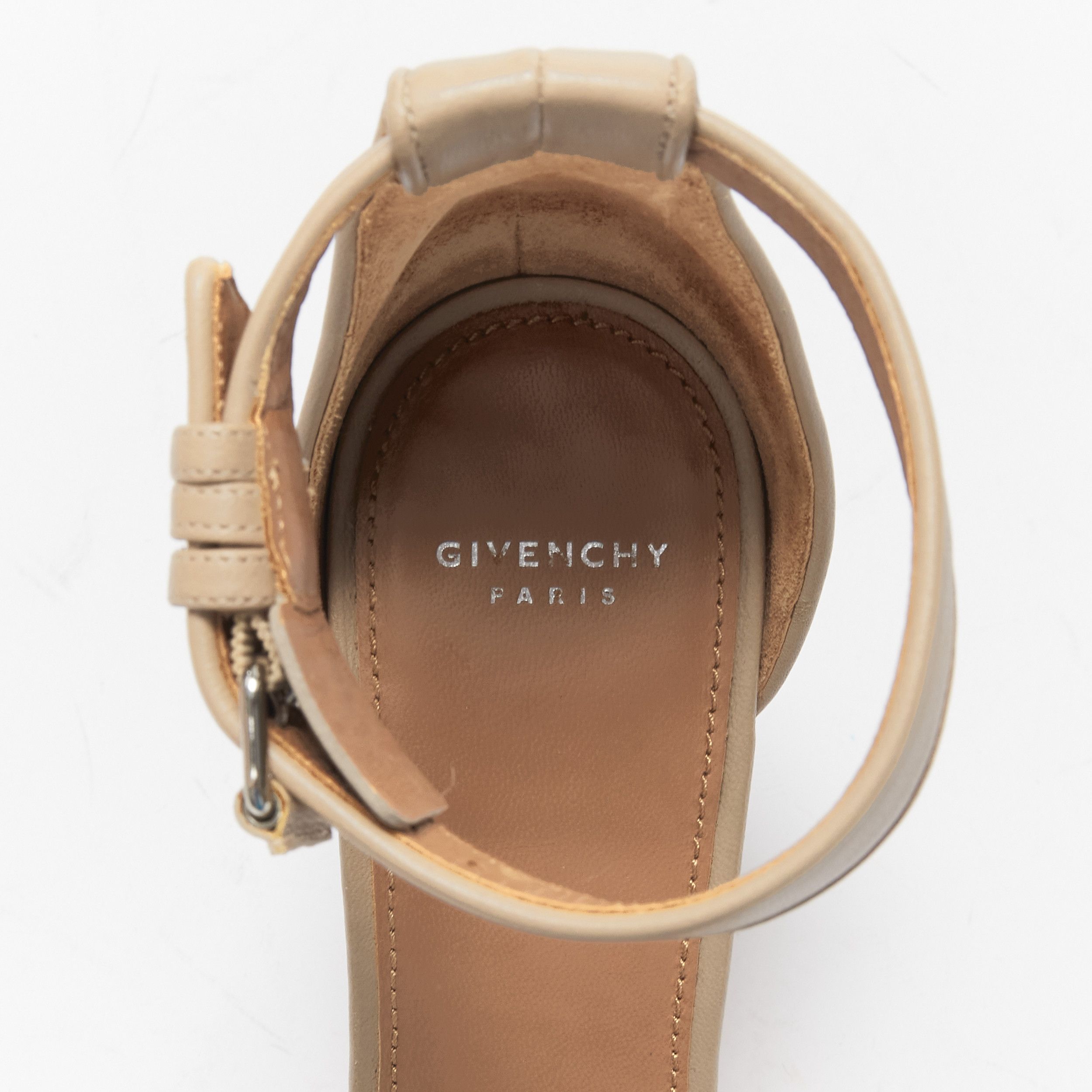 Givenchy GIVENCHY Riccardo Tisci crystal embellished ankle strap high heel sandals EU37 Size US 7 / IT 37 - 9 Thumbnail