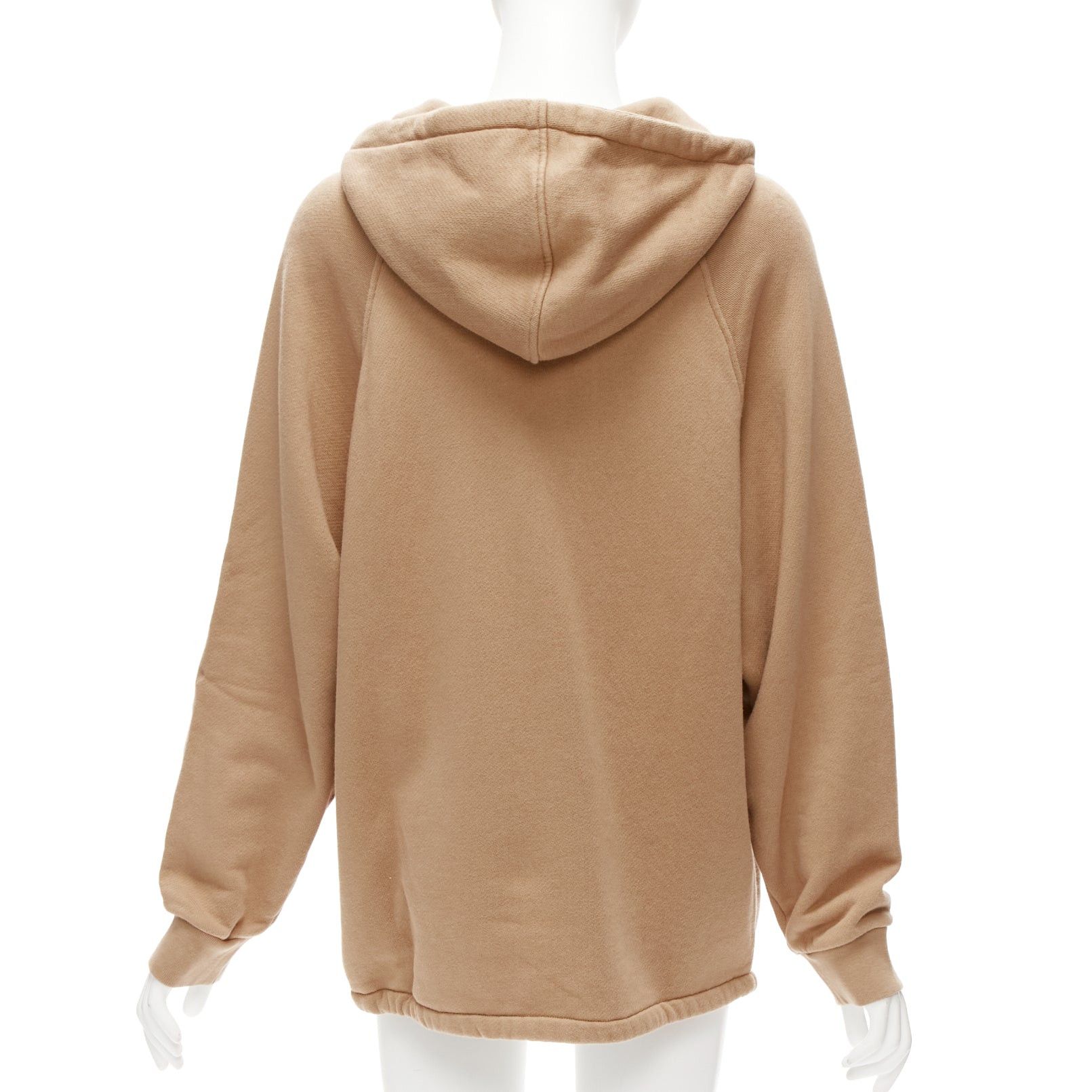 Gucci GUCCI Alessandro Michele beige cotton half zip vintage logo pullover XS Size S / US 4 / IT 40 - 5 Thumbnail