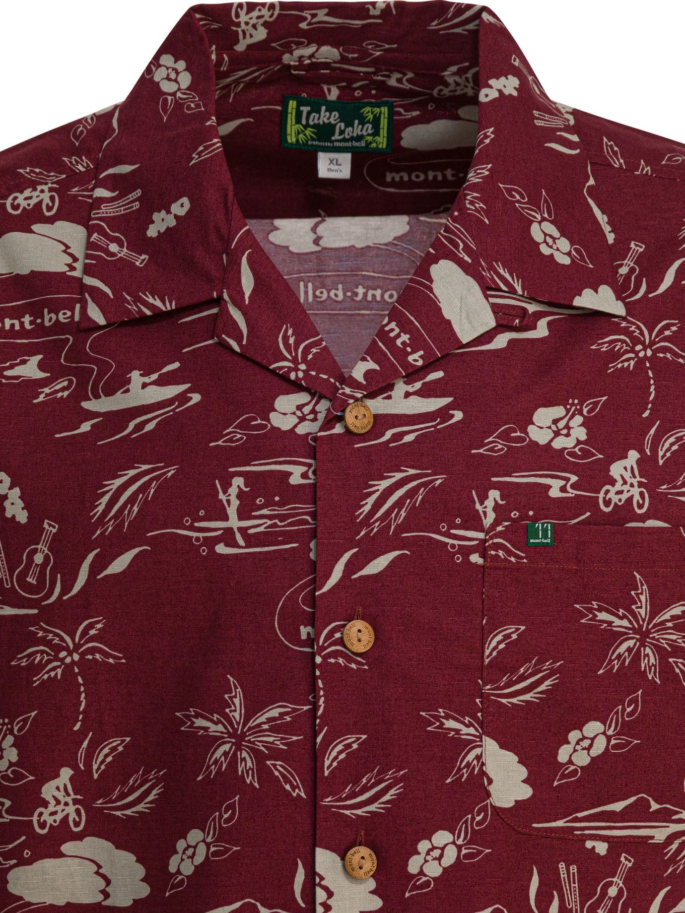 Montbell Montbell Take Loha Island Shirt tag size XL Men - USA Duties Paid Size US XL / EU 56 / 4 - 3 Thumbnail