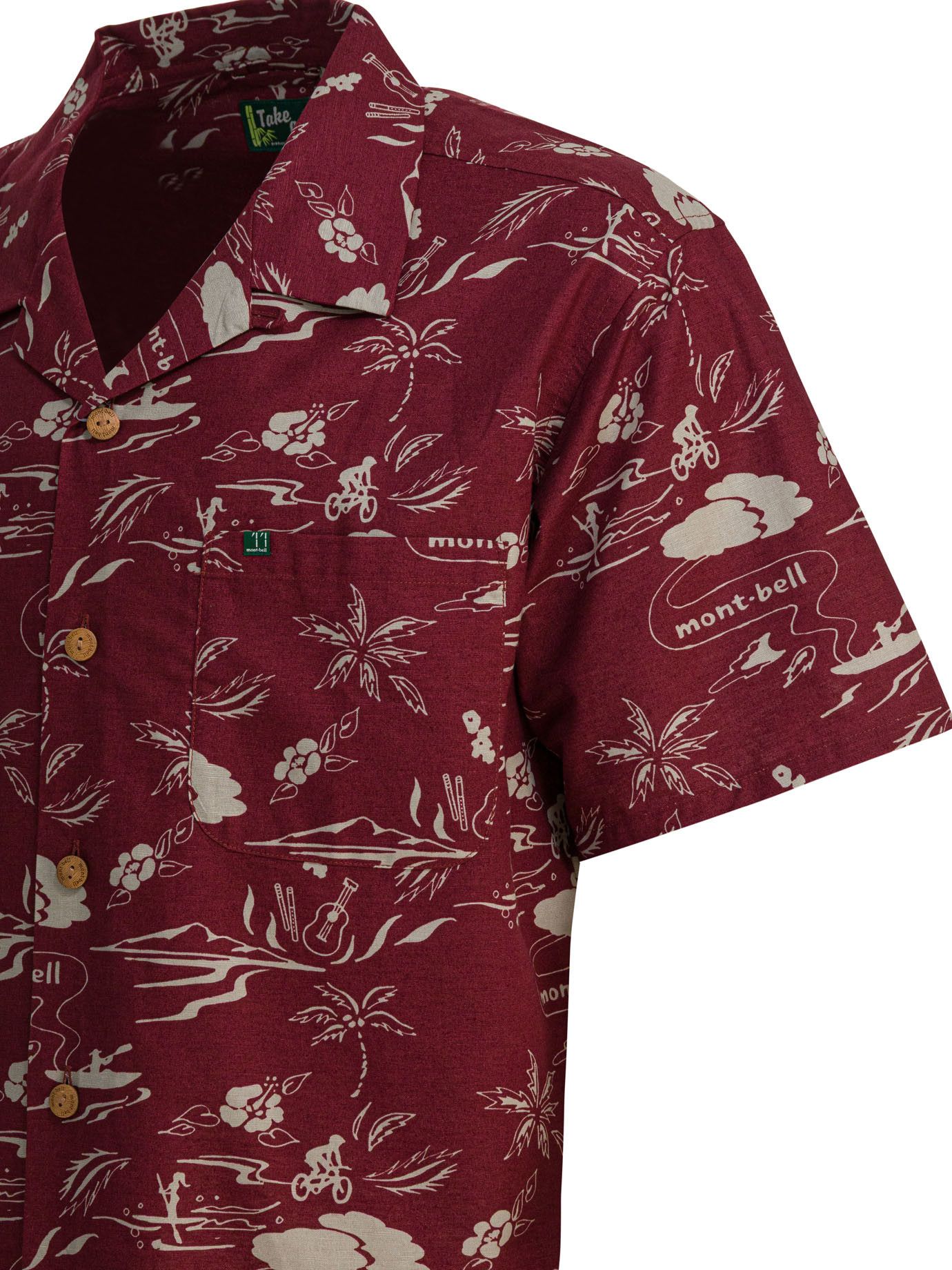 Montbell Montbell Take Loha Island Shirt tag size XL Men - USA Duties Paid Size US XL / EU 56 / 4 - 4 Thumbnail