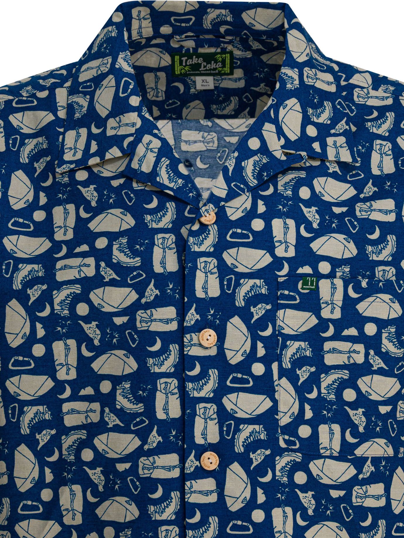 Montbell Montbell Take Loha Yamadougu Shirt tag size XL Men - USA Duties Paid Size US XL / EU 56 / 4 - 3 Thumbnail