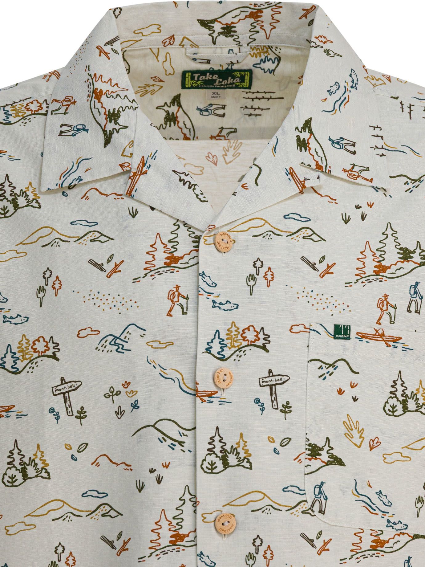 Montbell Montbell Take Loha Activity Shirt tag size XL Men - USA Duties Paid Size US XL / EU 56 / 4 - 3 Thumbnail