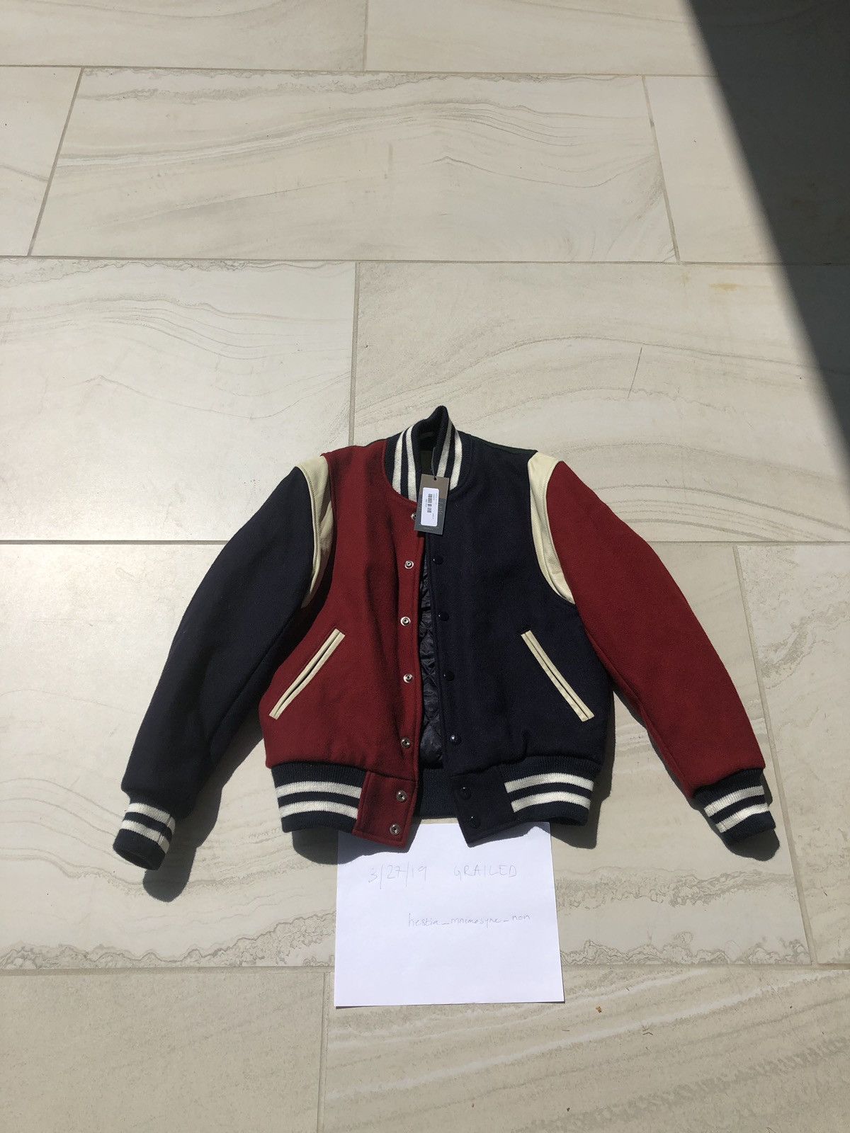 Bergdorf Goodman × Kith Kith/Bergdorf Goodman Varsity Jacket