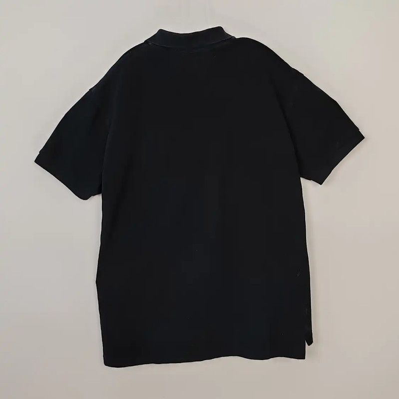 Comme des Garcons COMME des GARÇONS Black Cotton Men's Polo Shirt 0089 Size US XL / EU 56 / 4 - 2 Thumbnail