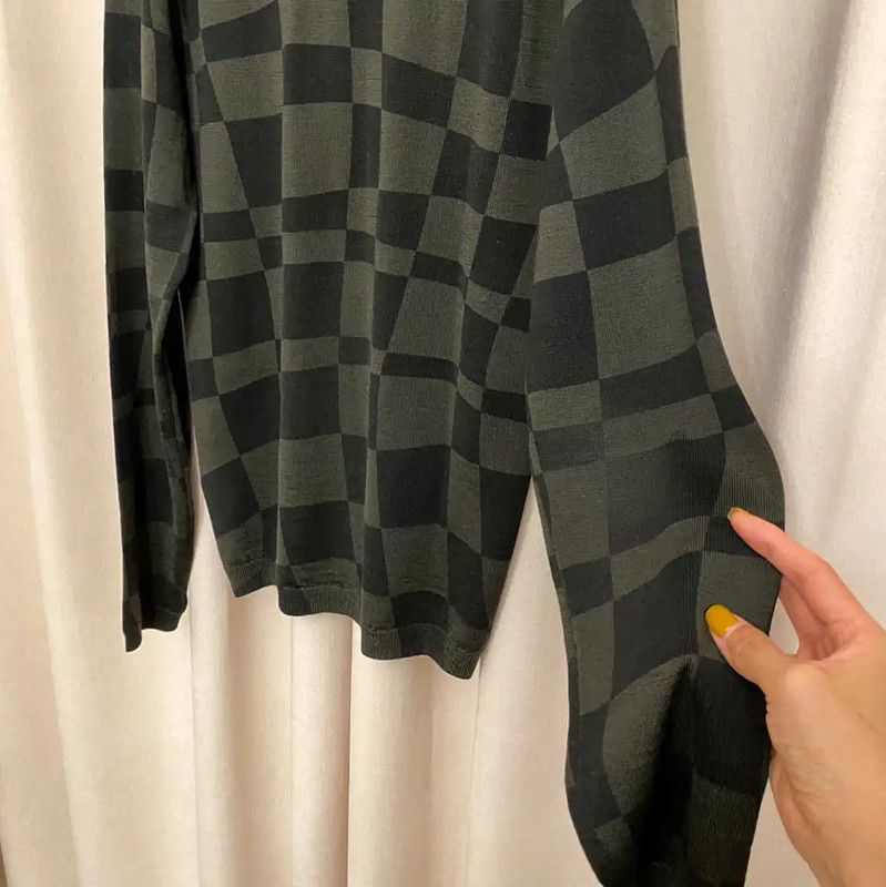 Comme des Garcons COMME des GARÇONS Men's Green Wool Top 0089 Size US M / EU 48-50 / 2 - 5 Thumbnail