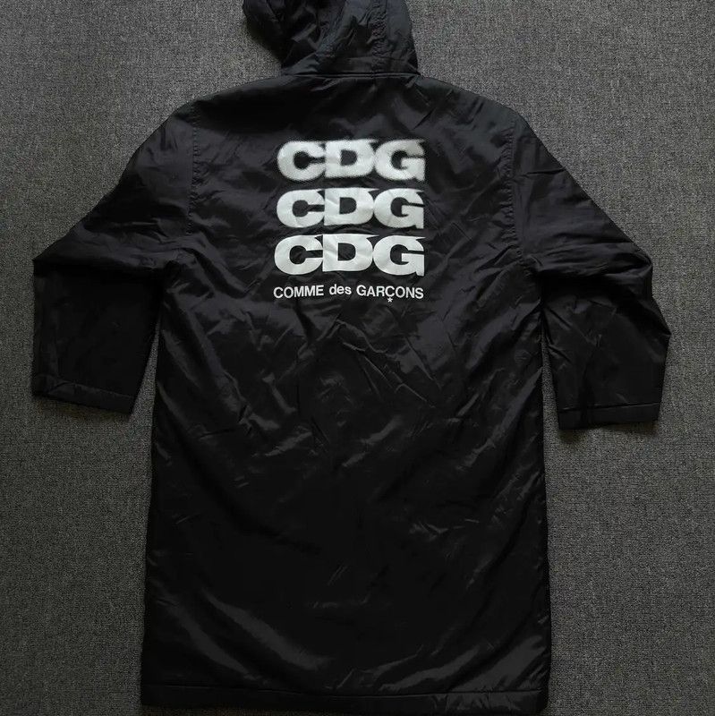 Comme des Garcons COMME des GARÇONS Black Cotton Men's Outerwear 0089 Size US M / EU 48-50 / 2 - 2 Thumbnail