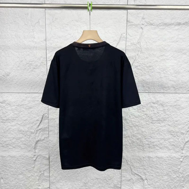 Givenchy Givenchy Black Cotton Men's T-Shirt 0089 Size US XXL / EU 58 / 5 - 2 Thumbnail