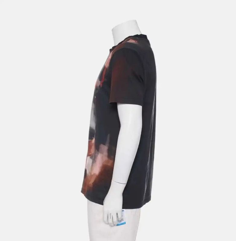 Givenchy Givenchy Men's Black Cotton Print T-Shirt 0089 Size US M / EU 48-50 / 2 - 2 Thumbnail