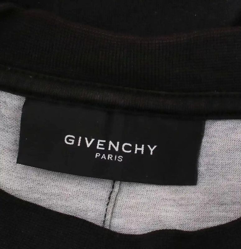 Givenchy Givenchy Men's Black Cotton Print T-Shirt 0089 Size US M / EU 48-50 / 2 - 5 Thumbnail