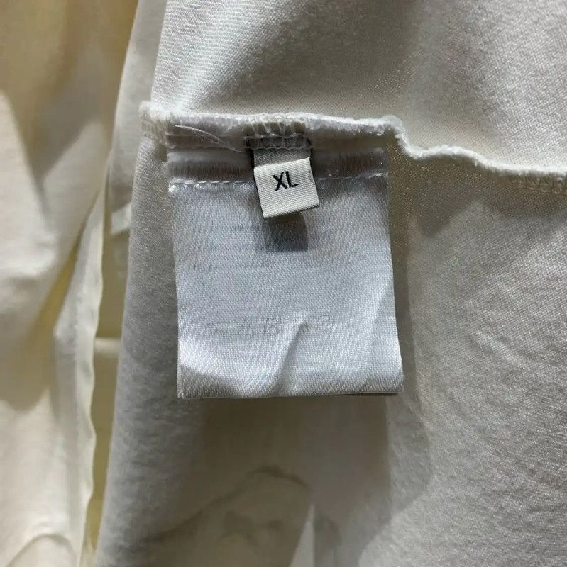 Givenchy Givenchy Studio Homme White Cotton T-Shirt 0089 Size US XL / EU 56 / 4 - 4 Thumbnail