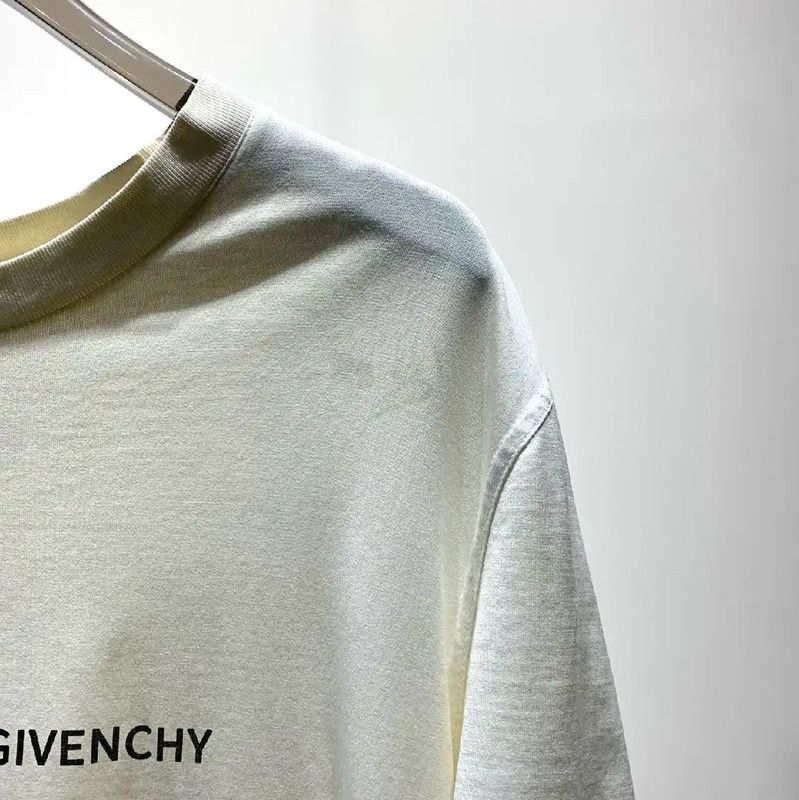 Givenchy Givenchy Studio Homme White Cotton T-Shirt 0089 Size US XL / EU 56 / 4 - 5 Thumbnail