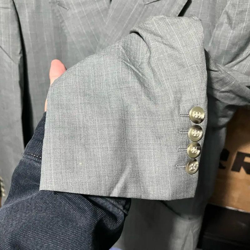 Givenchy Givenchy Grey Cotton Men's Outerwear Jacket 0089 Size US L / EU 52-54 / 3 - 5 Thumbnail