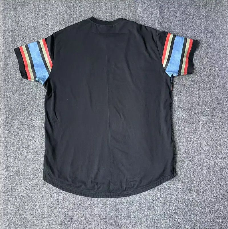 Givenchy Givenchy Black Cotton Men's T-Shirt for Spring 0089 Size US XXS / EU 40 - 2 Thumbnail