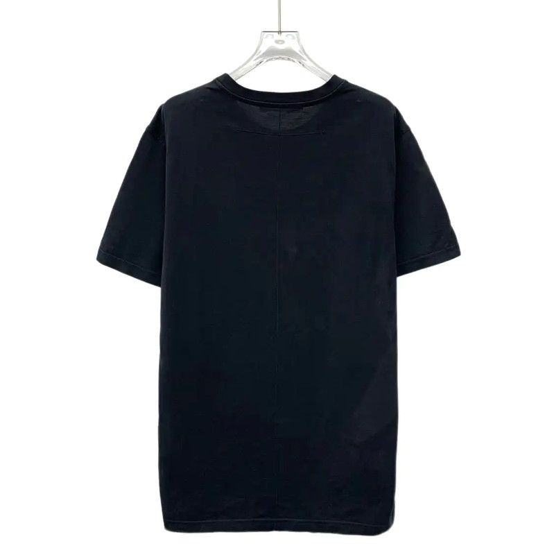 Givenchy Givenchy Black Cotton Men's T-Shirt 0089 Size US M / EU 48-50 / 2 - 2 Thumbnail