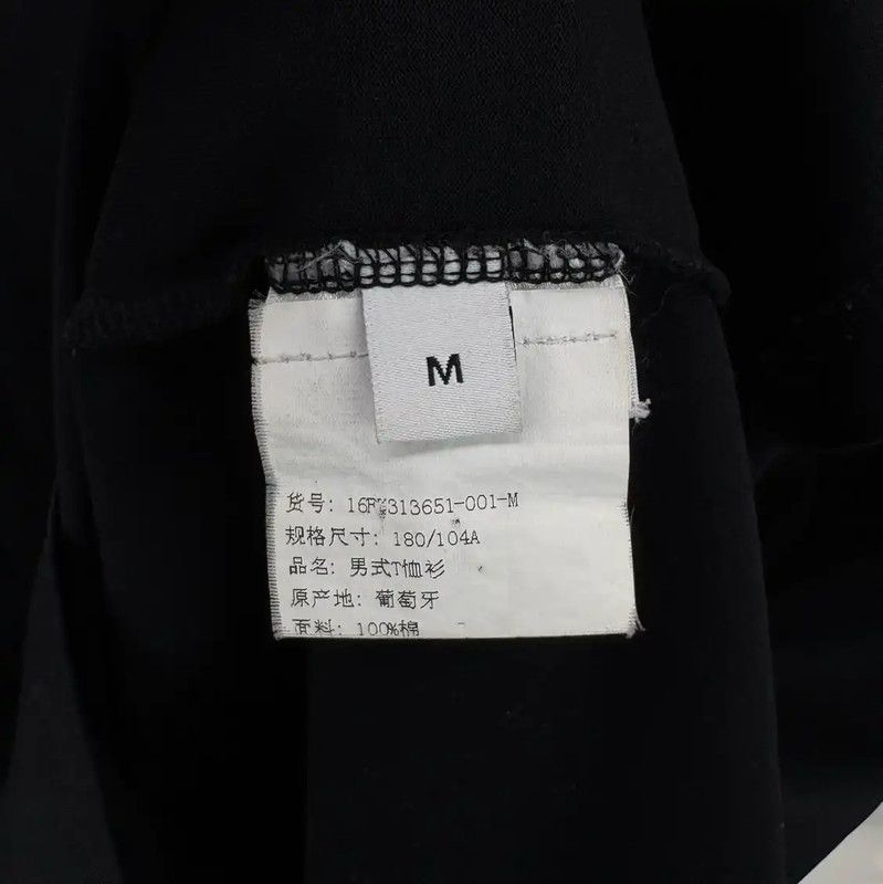Givenchy Givenchy Black Men's T-Shirt with Unique Patches 0089 Size US M / EU 48-50 / 2 - 4 Thumbnail