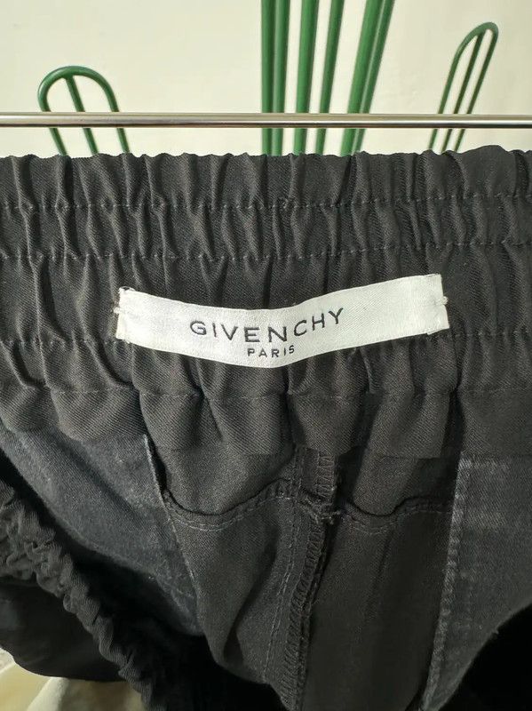 Givenchy Givenchy Black Cotton Casual Pants for Men 0089 Size US 44 / EU 60 - 3 Thumbnail