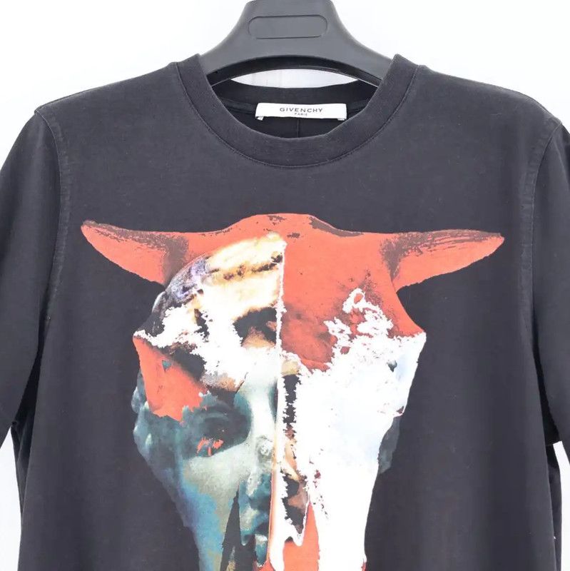 Givenchy Givenchy Black Graphic Men's T-Shirt 0089 Size US XS / EU 42 / 0 - 3 Thumbnail