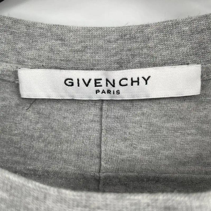 Givenchy Givenchy Gray Cotton Short Sleeve T-shirt 0089 Size US XS / EU 42 / 0 - 3 Thumbnail