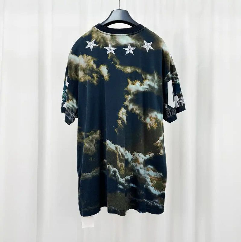 Givenchy Givenchy Multicolor Cotton Print Short Sleeve Tee 0089 Size US S / EU 44-46 / 1 - 2 Thumbnail