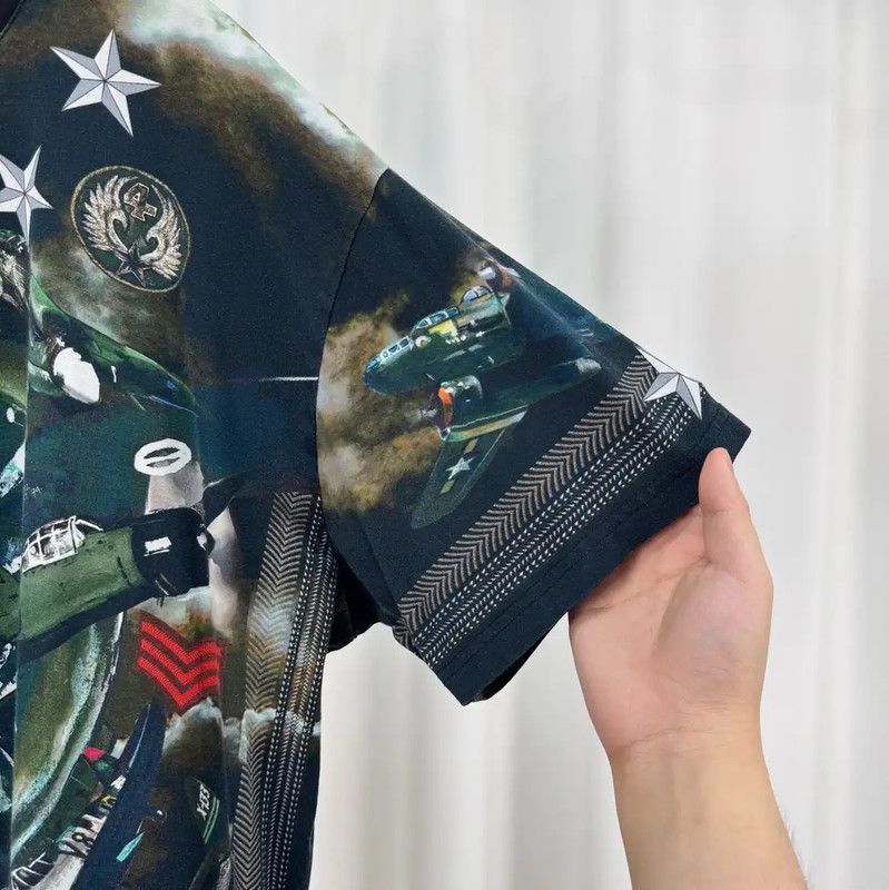 Givenchy Givenchy Multicolor Cotton Print Short Sleeve Tee 0089 Size US S / EU 44-46 / 1 - 4 Thumbnail