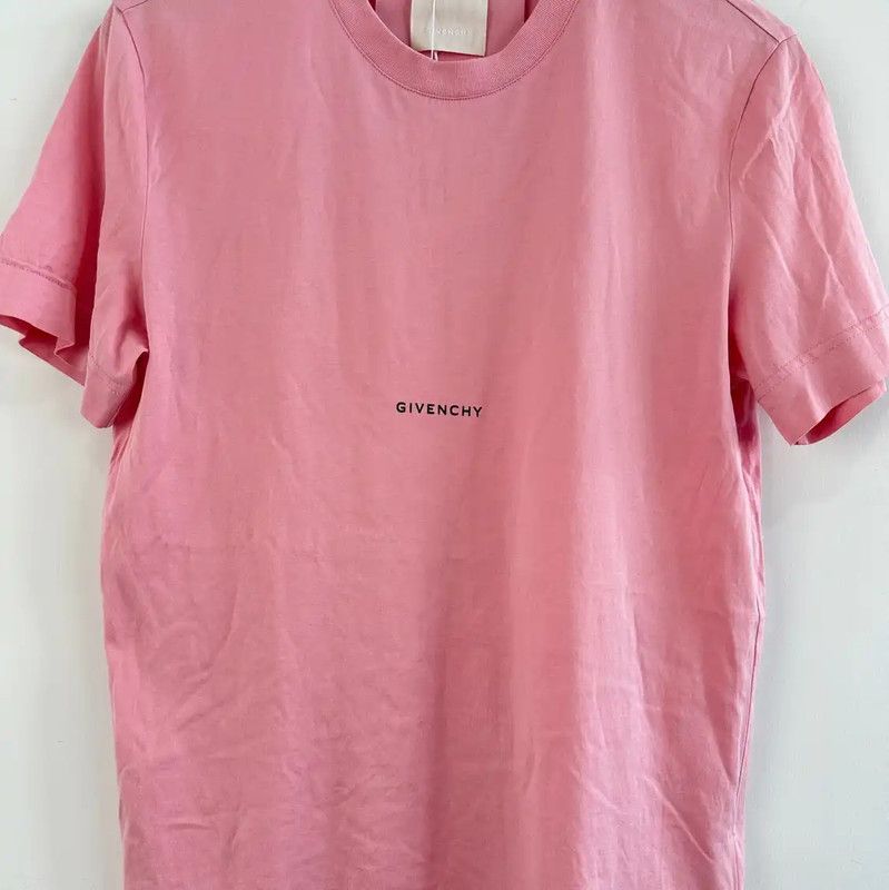 Givenchy Givenchy Pink Cotton Men's T-Shirt 0089 Size US S / EU 44-46 / 1 - 4 Thumbnail