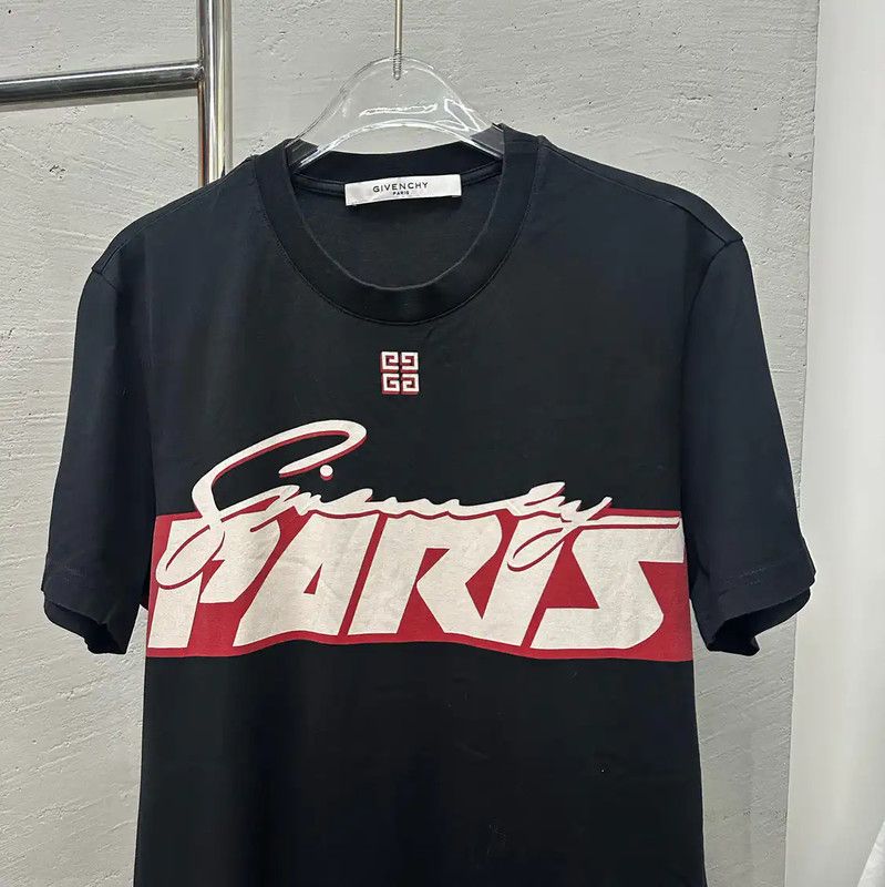 Givenchy Givenchy Black Cotton Short Sleeve T-Shirt 0089 Size US XS / EU 42 / 0 - 2 Thumbnail