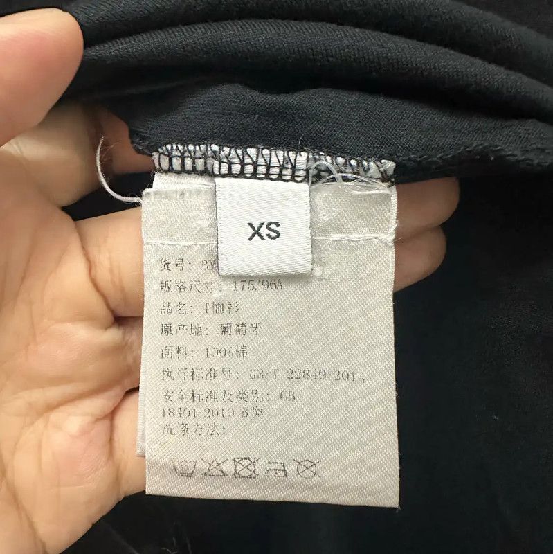 Givenchy Givenchy Black Cotton Short Sleeve T-Shirt 0089 Size US XS / EU 42 / 0 - 5 Thumbnail