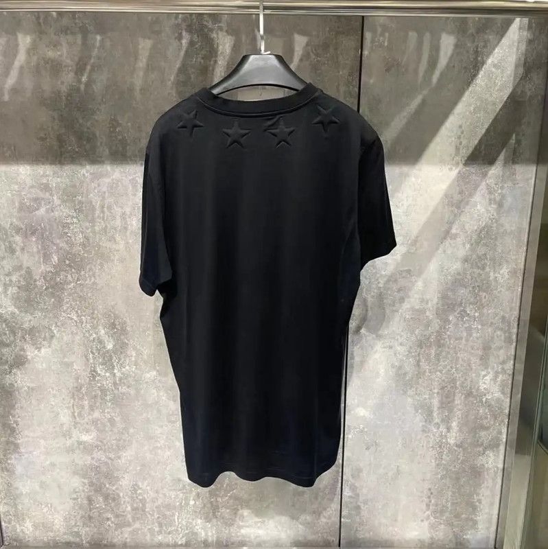 Givenchy Givenchy Men's Black Cotton T-Shirt 0089 Size US S / EU 44-46 / 1 - 2 Thumbnail