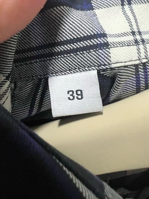 Givenchy Givenchy Men's Long Sleeve Plaid Shirt 0089 Size US S / EU 44-46 / 1 - 4 Thumbnail