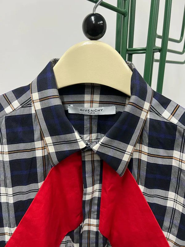 Givenchy Givenchy Men's Long Sleeve Plaid Shirt 0089 Size US S / EU 44-46 / 1 - 3 Thumbnail