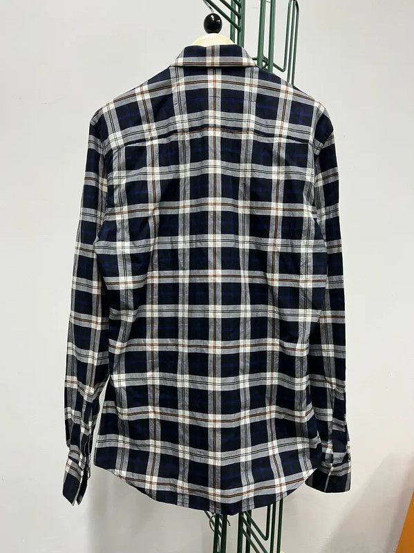 Givenchy Givenchy Men's Long Sleeve Plaid Shirt 0089 Size US S / EU 44-46 / 1 - 2 Thumbnail