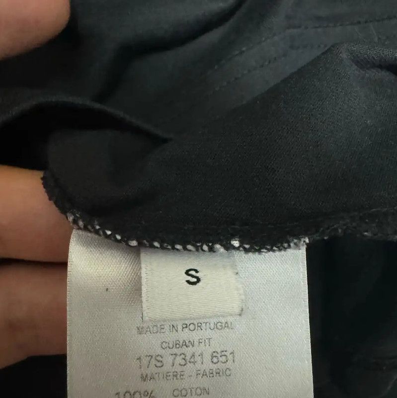 Givenchy Givenchy Men's Black Cotton T-Shirt 0089 Size US S / EU 44-46 / 1 - 5 Thumbnail