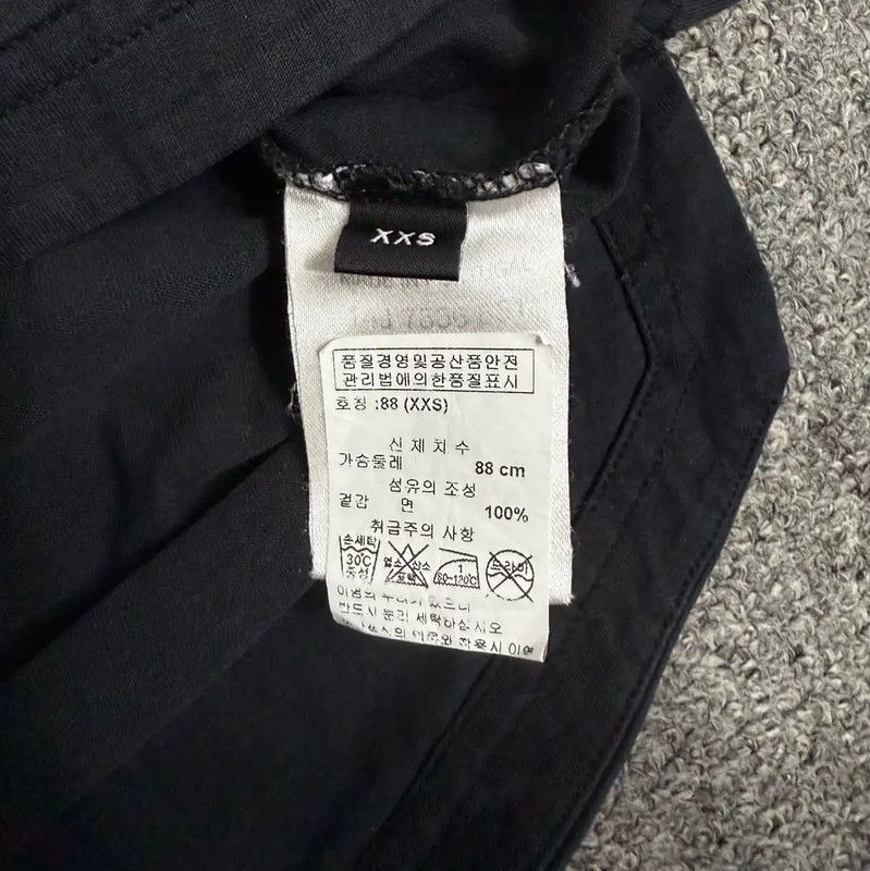Givenchy Givenchy Black Cotton Men's T-Shirt 0089 Size US XXS / EU 40 - 4 Thumbnail