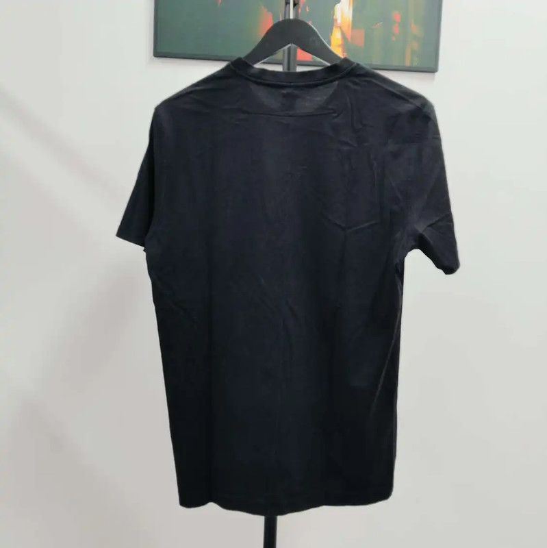 Givenchy Givenchy Men's Black Cotton T-Shirt 0089 Size US M / EU 48-50 / 2 - 2 Thumbnail