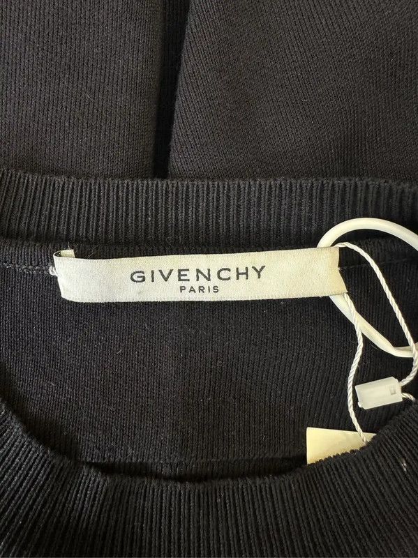 Givenchy Colorblock Cotton Long Sleeve Sweatshirt 0089