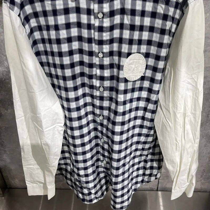 Givenchy Givenchy XL White Cotton Men's Shirt 0089 Size US XL / EU 56 / 4 - 5 Thumbnail