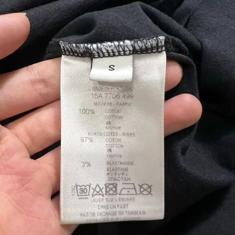 Givenchy Givenchy Black Cotton Men's T-Shirt 0089 Size US S / EU 44-46 / 1 - 4 Thumbnail