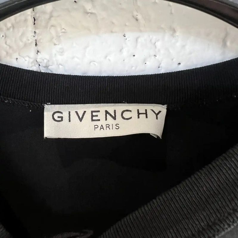 Givenchy Givenchy Black Cotton Men's T-Shirt 0089 Size US M / EU 48-50 / 2 - 4 Thumbnail