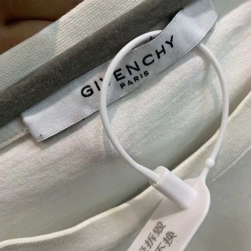 Givenchy Givenchy Summer White Cotton T-Shirt for Men 0089 Size US L / EU 52-54 / 3 - 4 Thumbnail