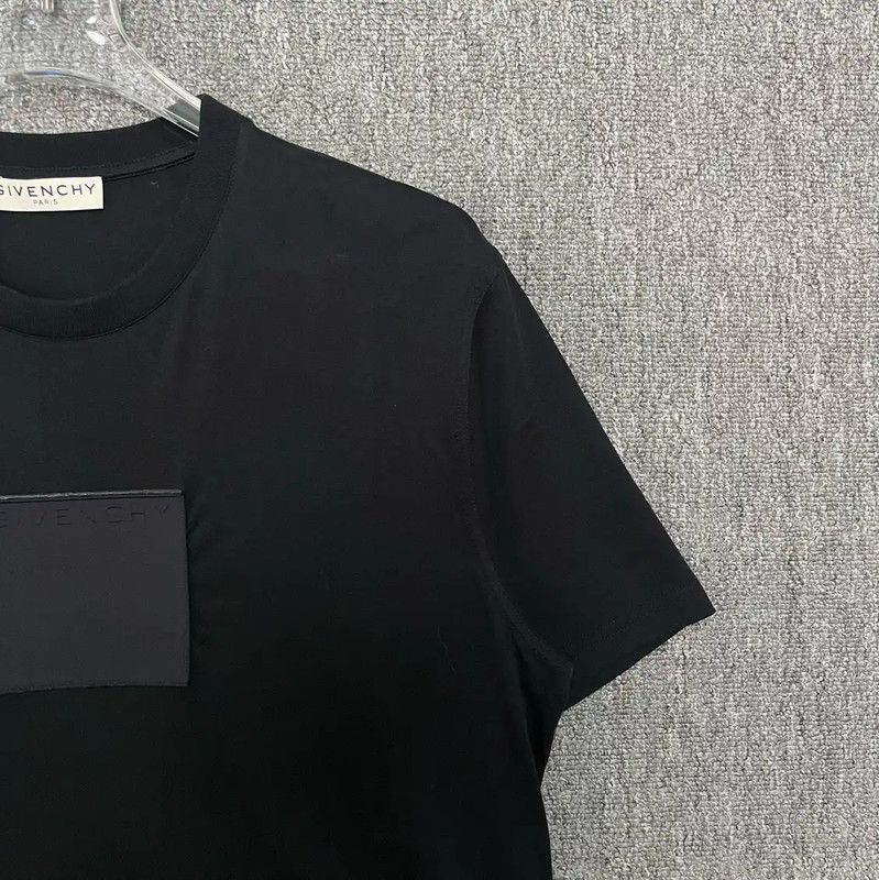 Givenchy Givenchy Black Cotton Men's T-Shirt 0089 Size US L / EU 52-54 / 3 - 3 Thumbnail