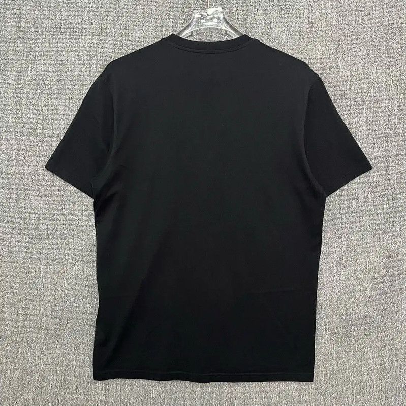 Givenchy Givenchy Black Cotton Men's T-Shirt 0089 Size US L / EU 52-54 / 3 - 2 Thumbnail