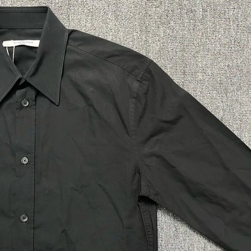 Givenchy Givenchy Black Cotton Long Sleeve Shirt 0089 Size US S / EU 44-46 / 1 - 3 Thumbnail