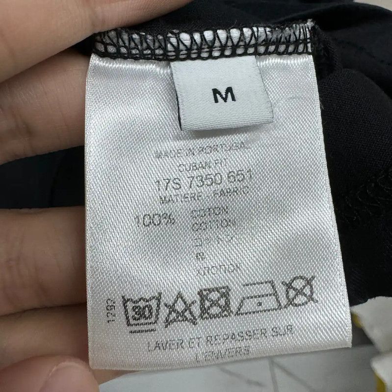 Givenchy Givenchy Black Star Logo Men's T-Shirt 0089 Size US M / EU 48-50 / 2 - 4 Thumbnail