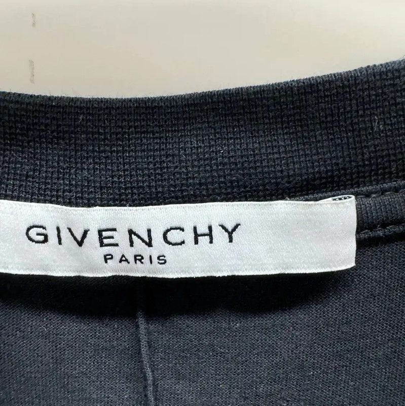 Givenchy Givenchy Black Star Logo Men's T-Shirt 0089 Size US M / EU 48-50 / 2 - 3 Thumbnail