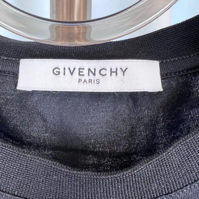 Givenchy Givenchy Black Cotton Sleeveless Graphic T-Shirt 0089 Size US S / EU 44-46 / 1 - 3 Thumbnail
