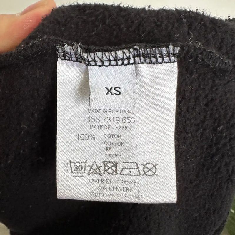 Givenchy Givenchy Black Cotton Men's Sweatshirt 0089 Size US XS / EU 42 / 0 - 4 Thumbnail