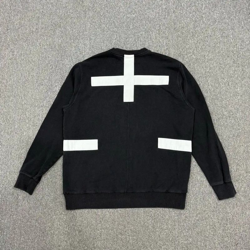 Givenchy Givenchy Black Cotton Men's Sweatshirt 0089 Size US XS / EU 42 / 0 - 2 Thumbnail