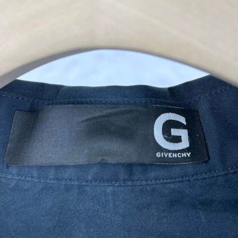 Givenchy Givenchy Black Cotton Long Sleeve Shirt for Men 0089 Size US M / EU 48-50 / 2 - 3 Thumbnail