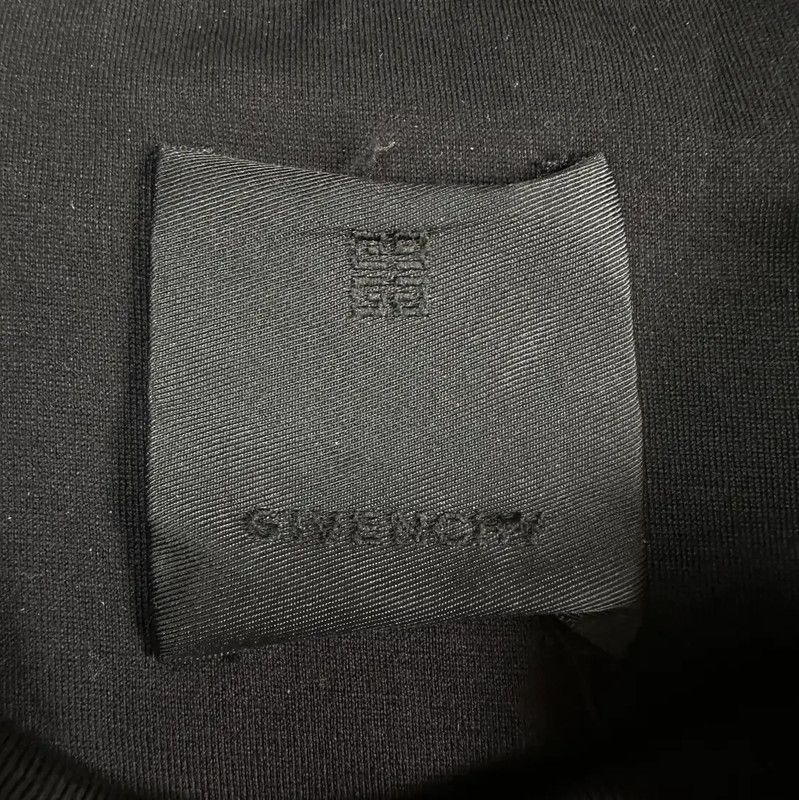 Givenchy Givenchy Black Cotton Graphic Short Sleeve T-Shirt 0089 Size US M / EU 48-50 / 2 - 3 Thumbnail